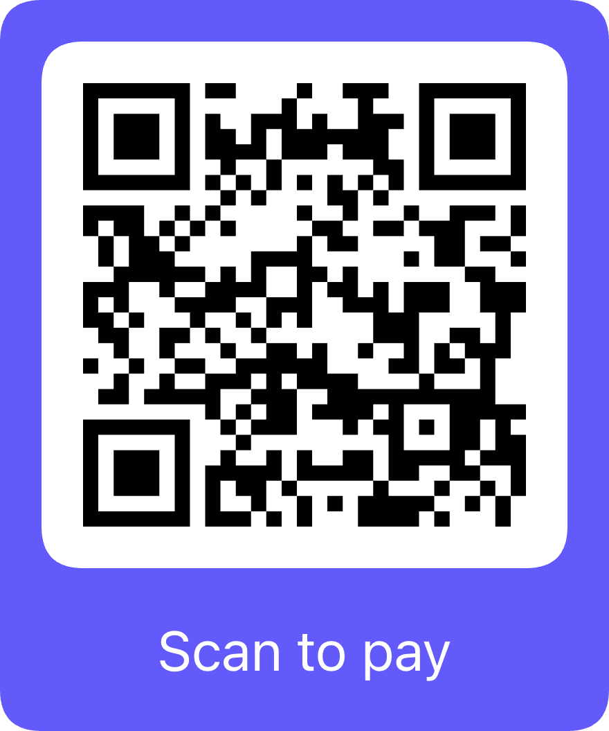 Credit Card Payment QR Code